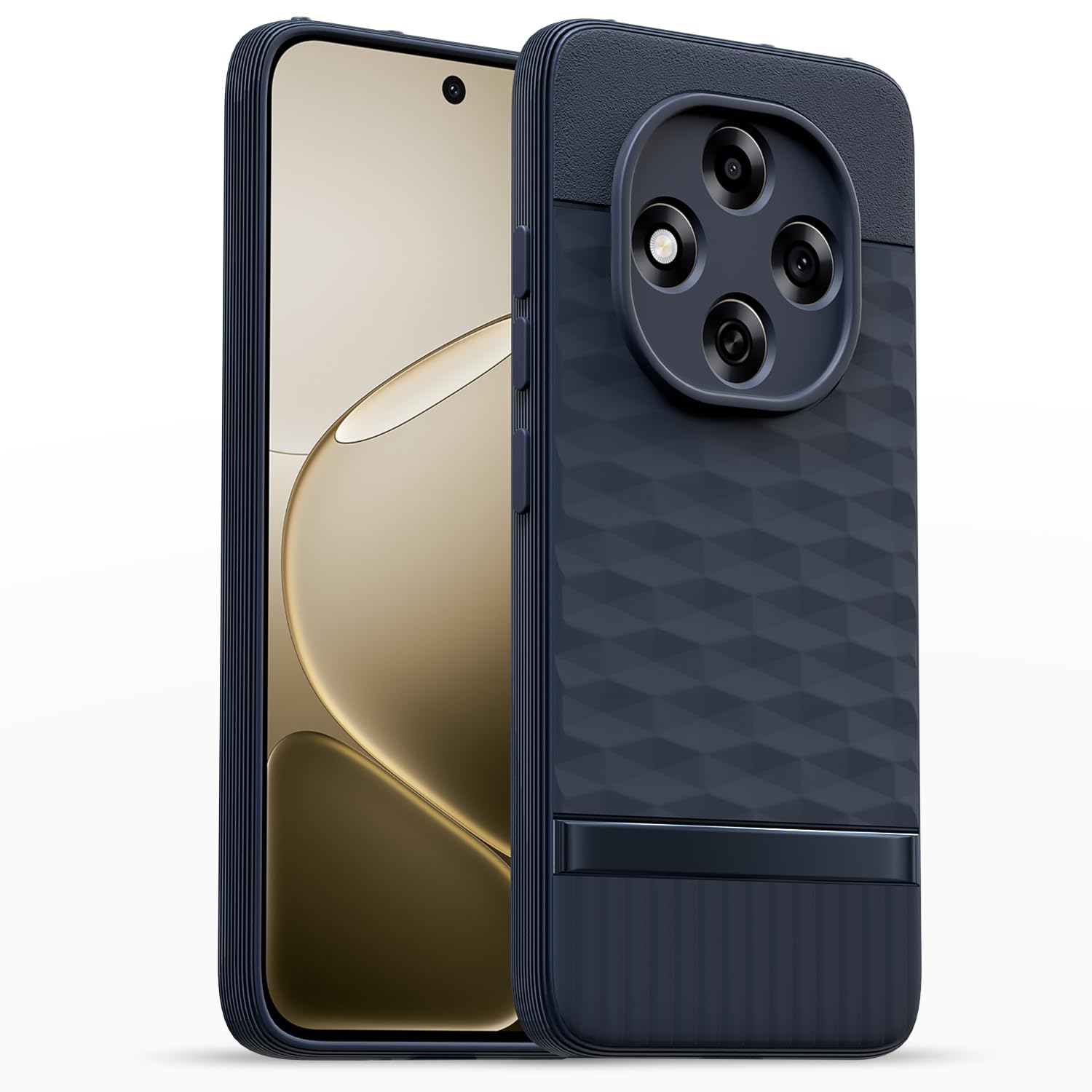 Oppo F31 Pro 5G mobile back cover in blue by Pikkme