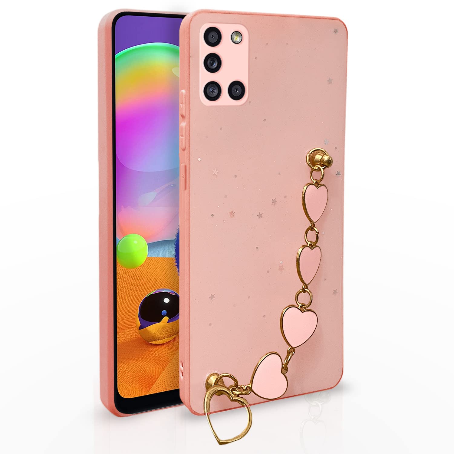 Pikkme Samsung A31 pink phone cover