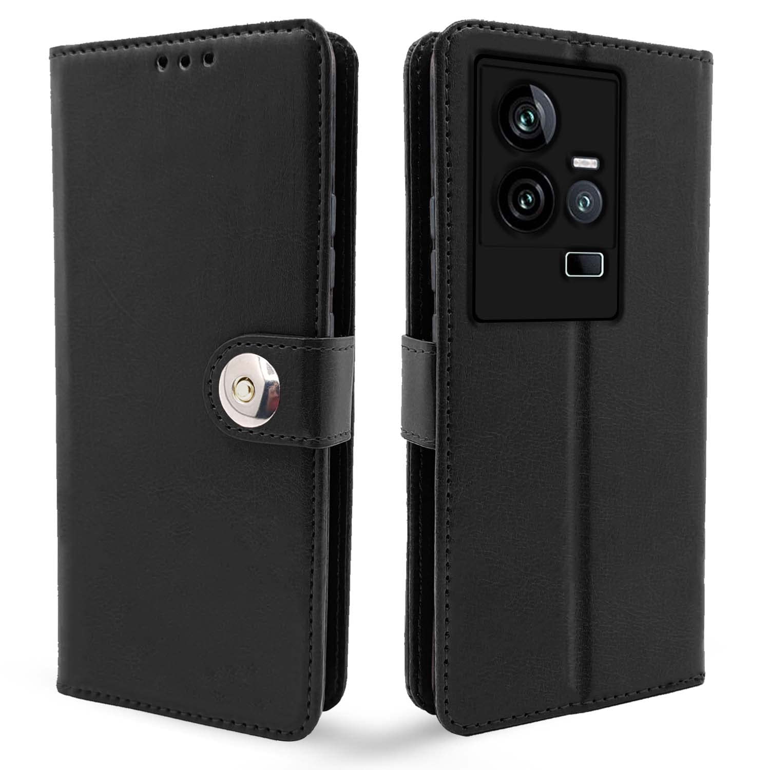 iQOO 11 5G flip cover in black by Pikkme