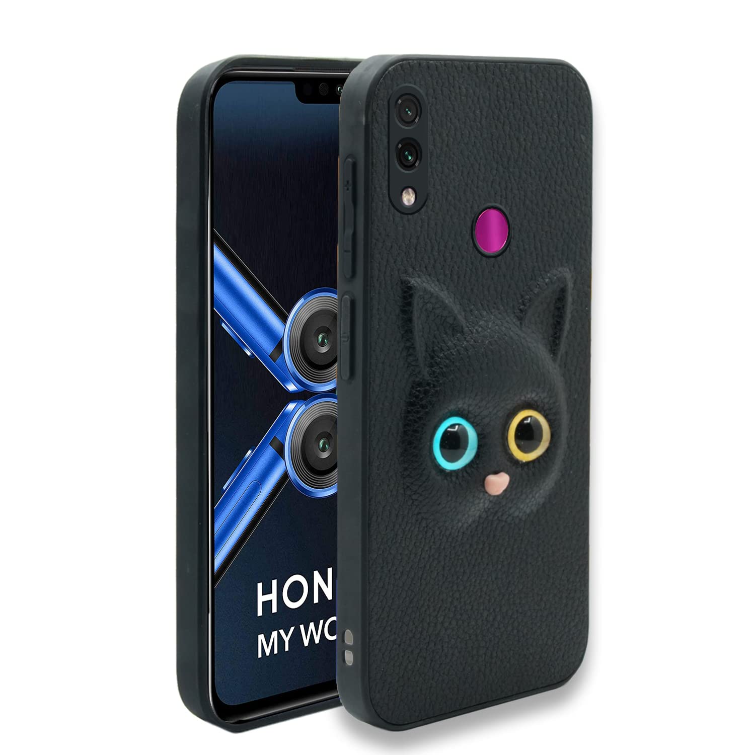 Black mobile back cover for Honor 8X – Pikkme