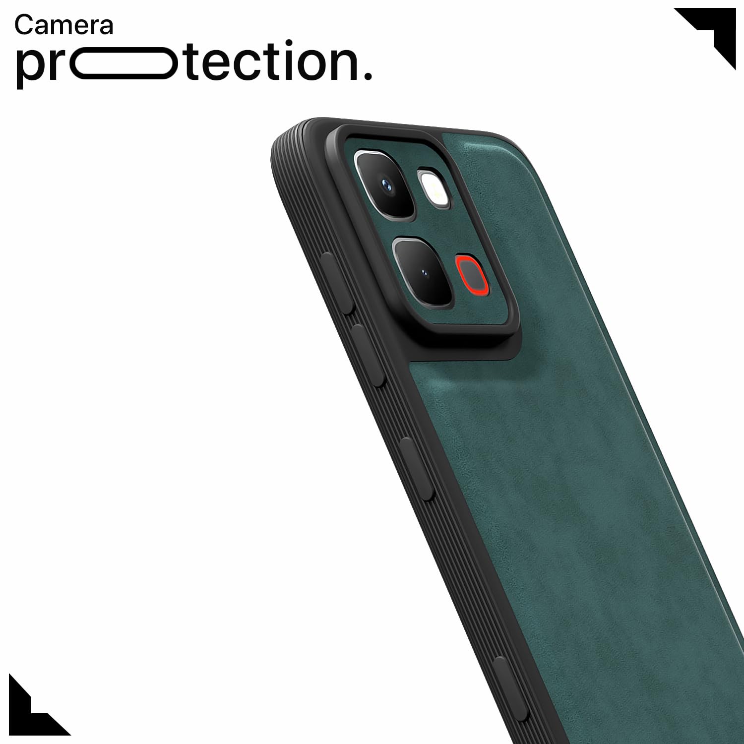 Green phone cover for Infinix Note Edge 5G – Pikkme – photo 5