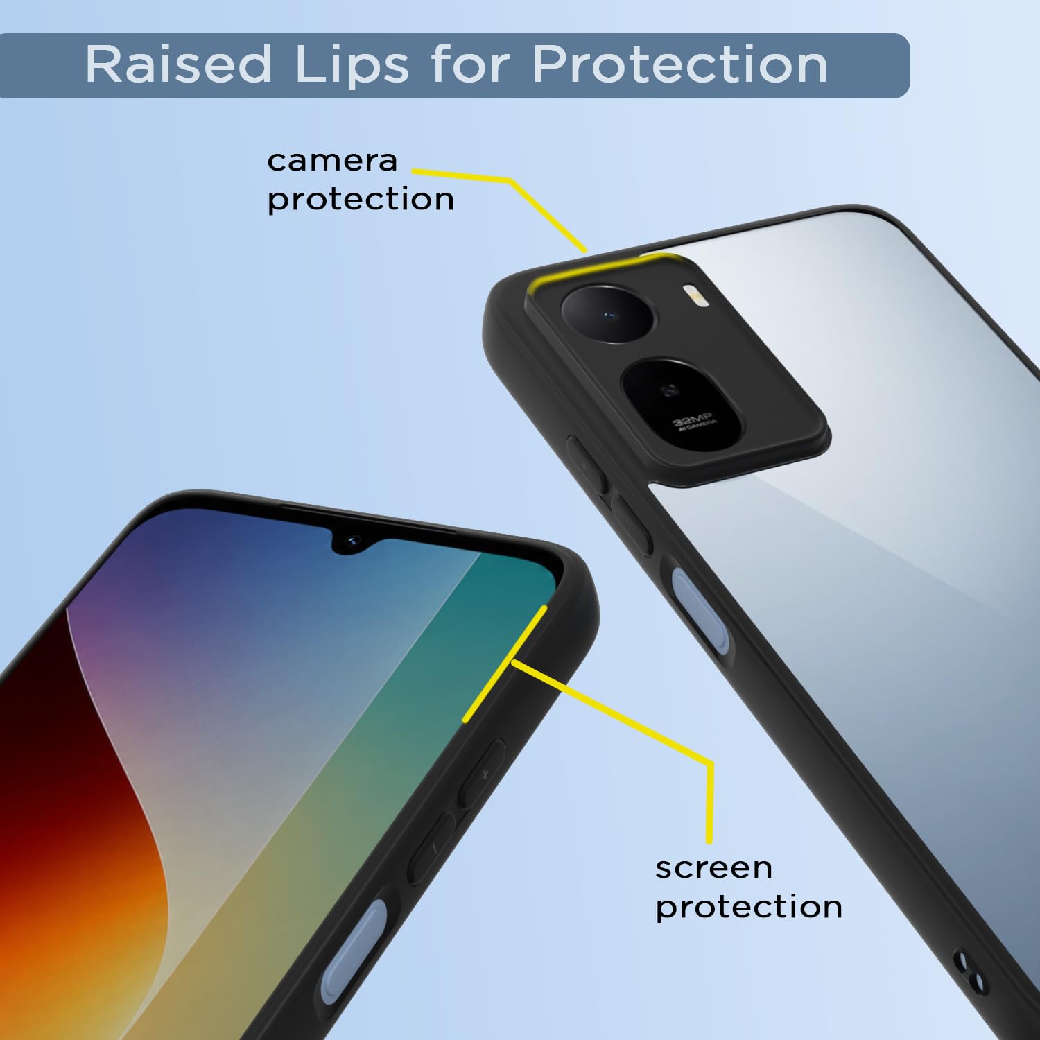 Pikkme Redmi A7 Pro 5G black back cover – photo 4