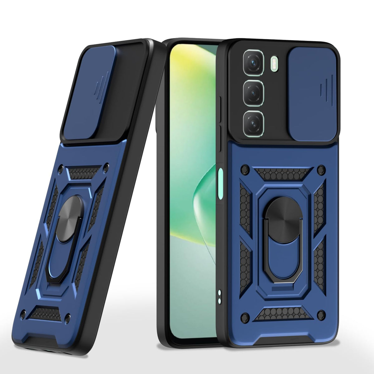 Pikkme Infinix Hot 50 5G/360 blue mobile back cover
