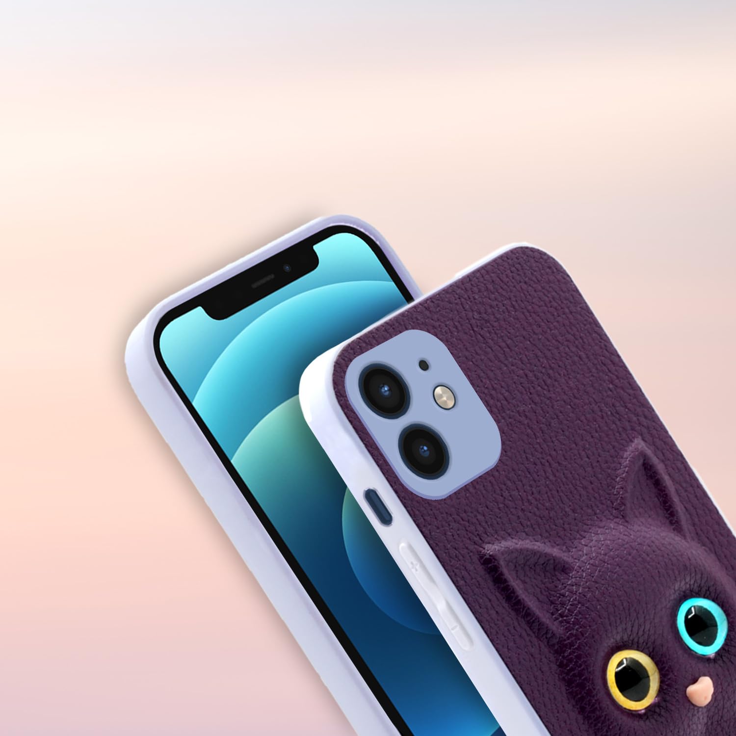 iPhone 12 phone cover in purple by Pikkme – photo 6
