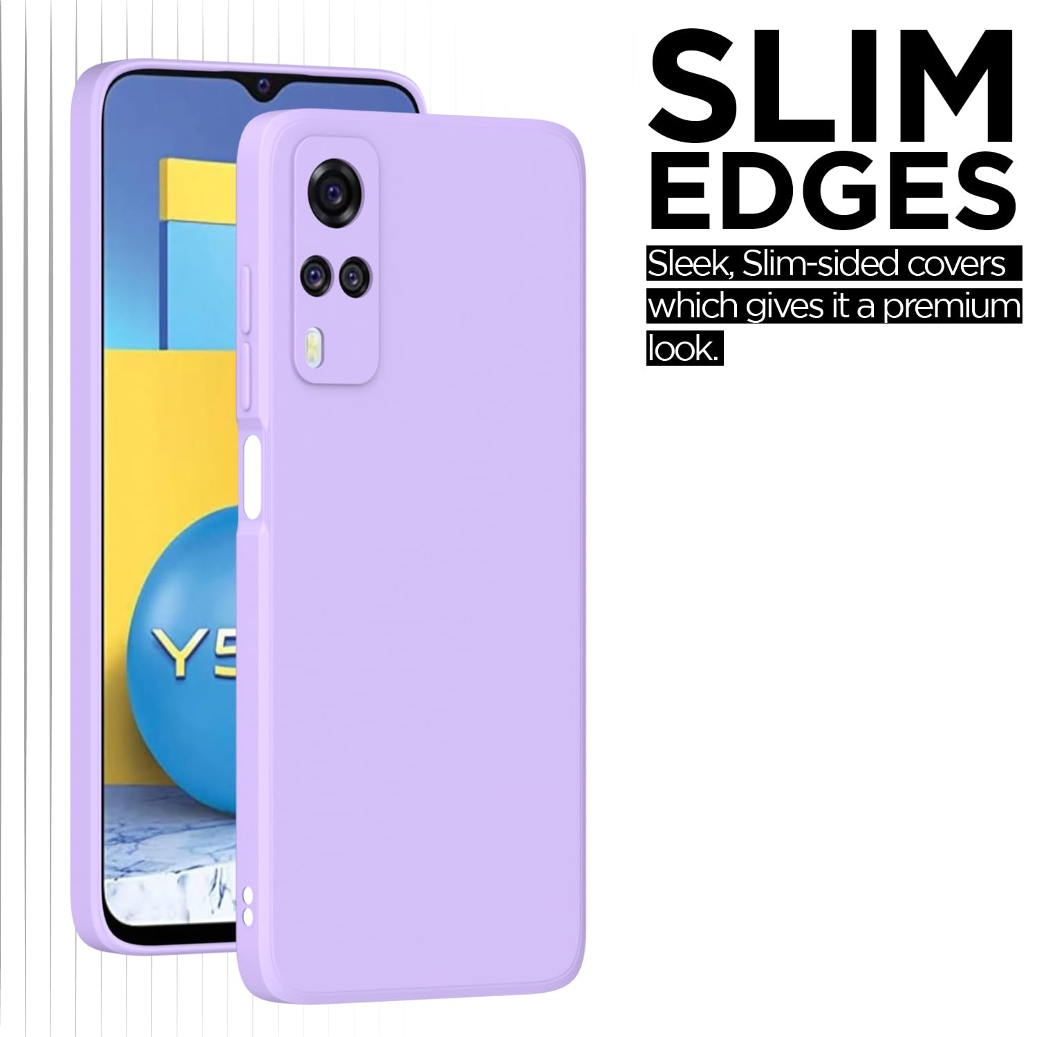 Pikkme Vivo Y31/Y51 purple mobile back cover – photo 6