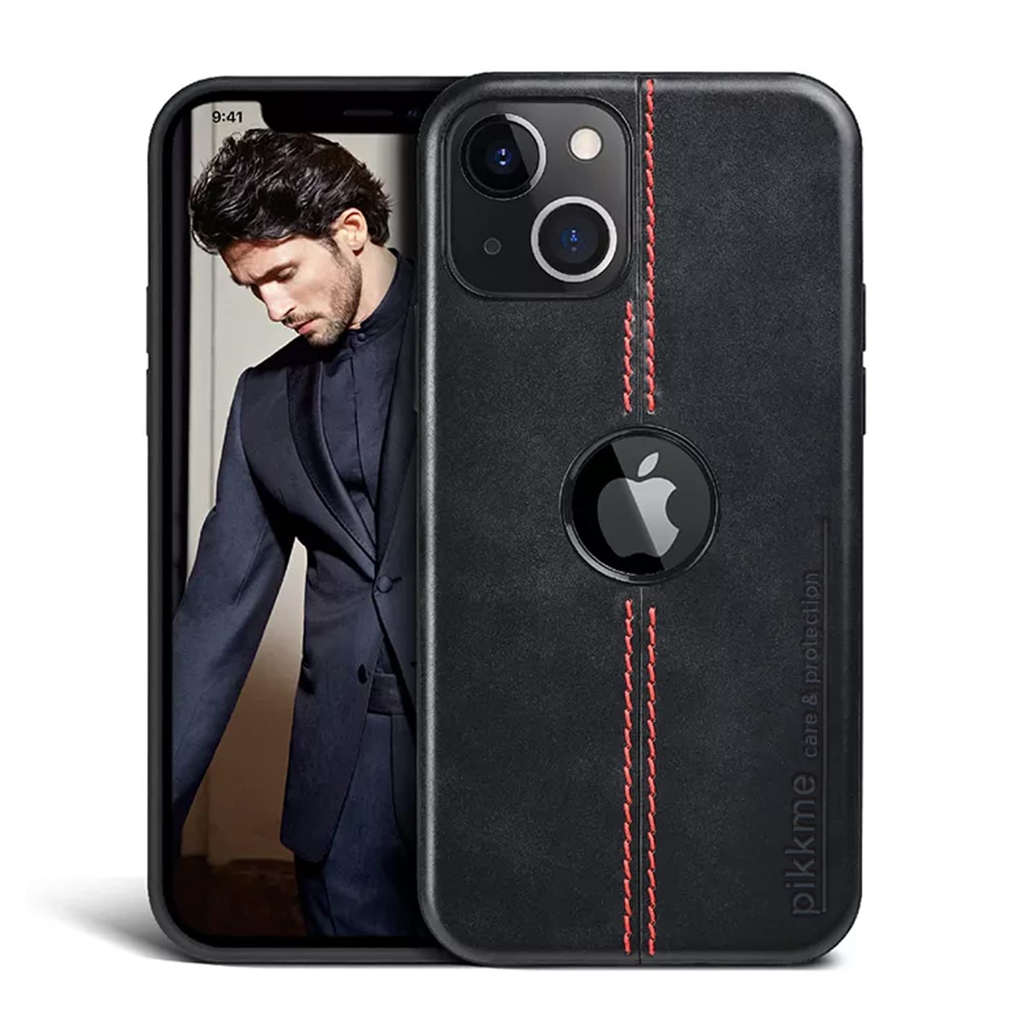 Pikkme iPhone 13 black back cover