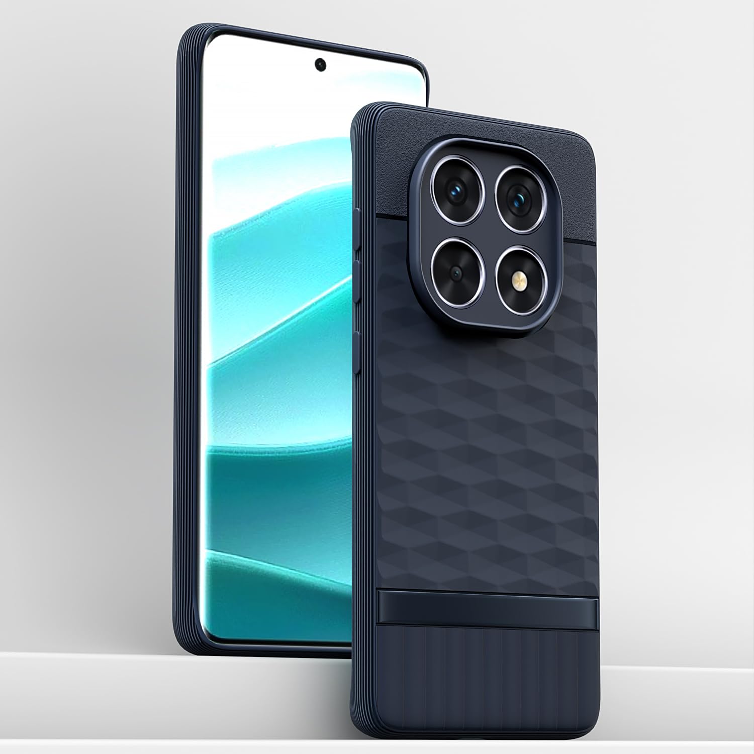 Pikkme Redmi Note 14 Pro 5G Gencase Back Cover (Blue)
