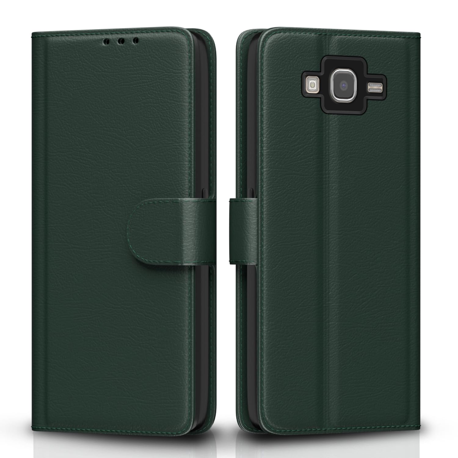 Pikkme Samsung J7 2015/J7 green flip case
