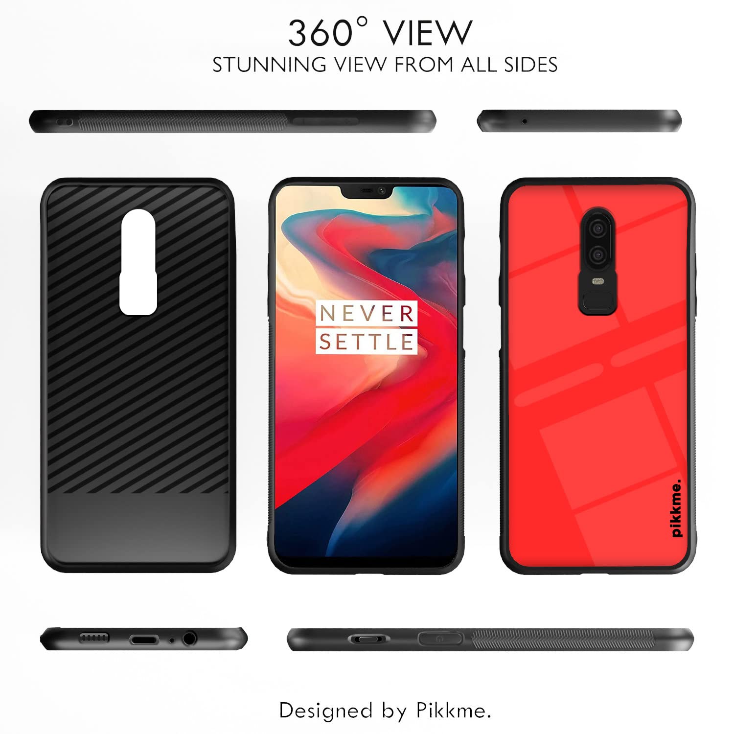 Hybrid Phone cover for OnePlus 6 – Pikkme – photo 2