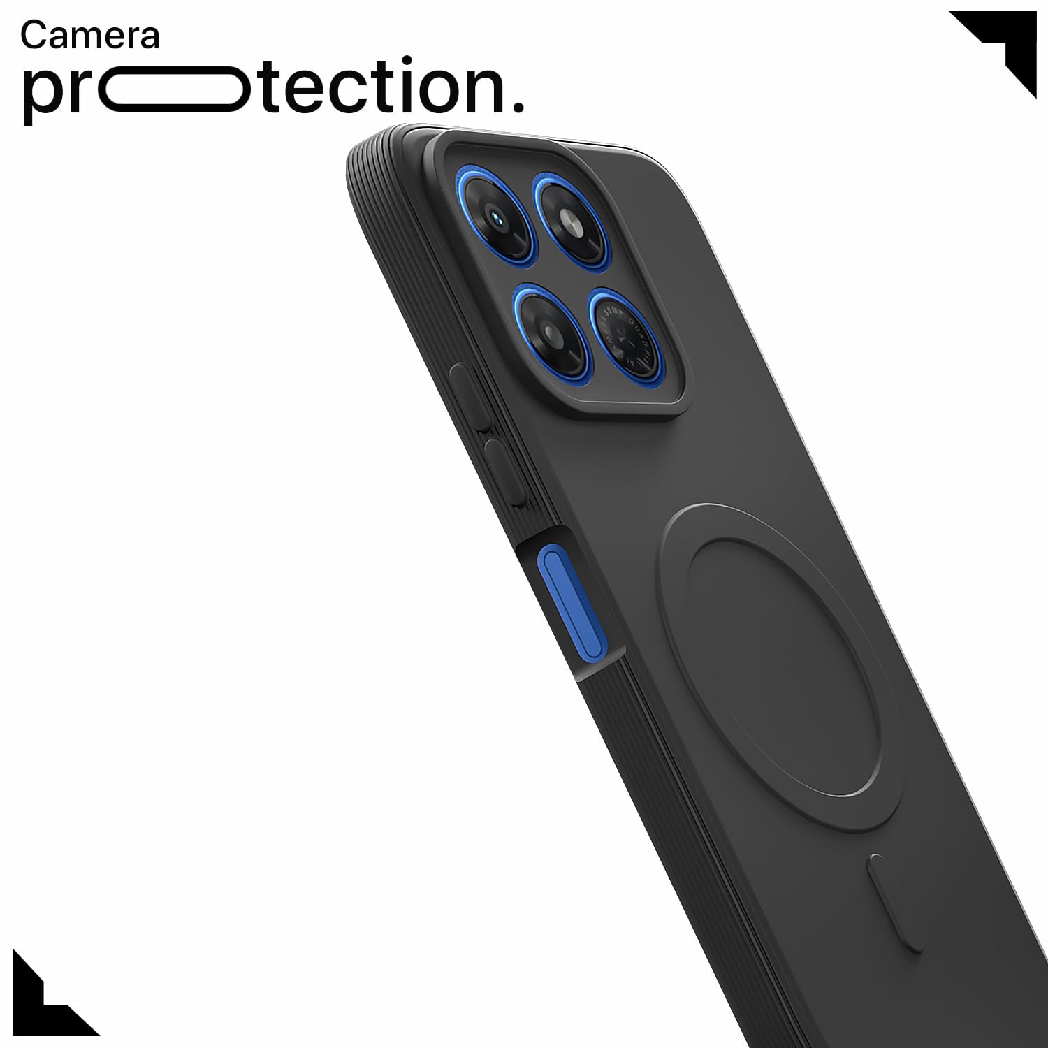 Moto G37 Power 5G MagSafe mobile cover in black by Pikkme – photo 5