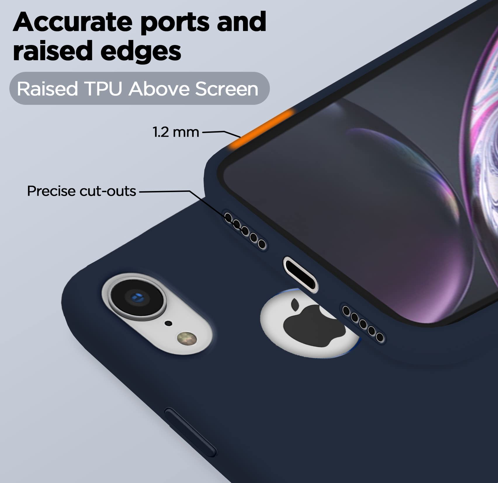 Pikkme iPhone XR dark blue phone cover – photo 5