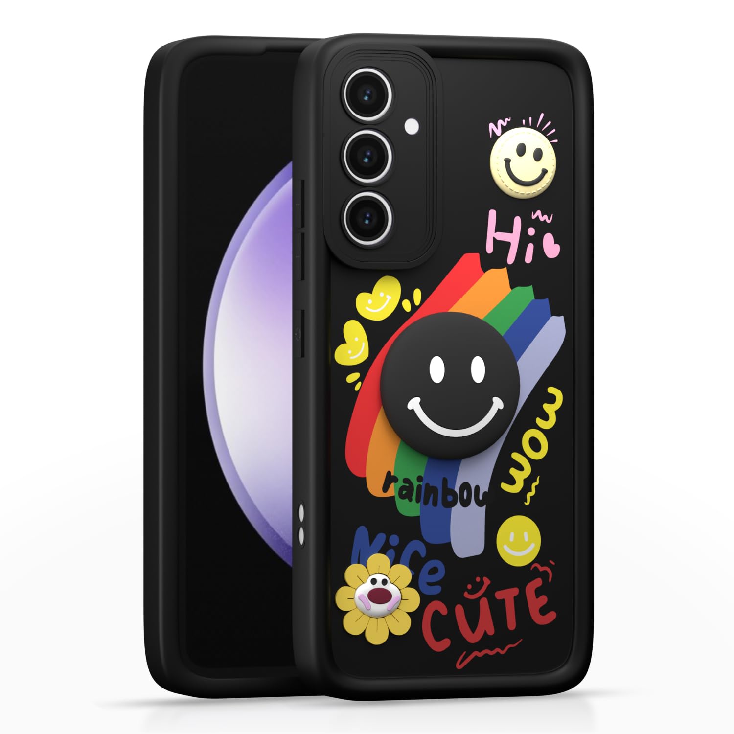 Pikkme Samsung S23 FE 5G Soft Silicone black mobile cover