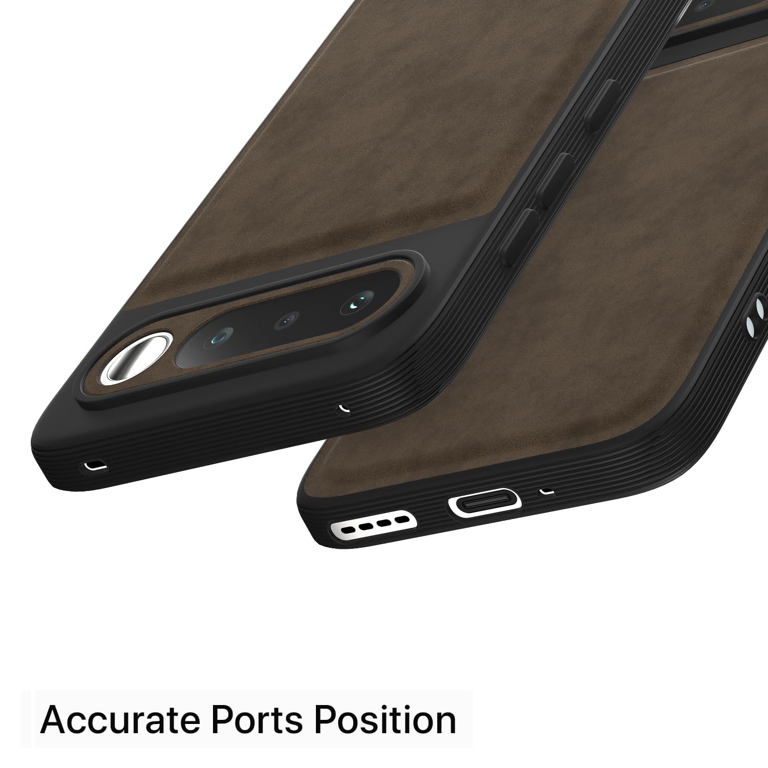 Coffee Leather back cover for Realme 16 5G – Pikkme – photo 4