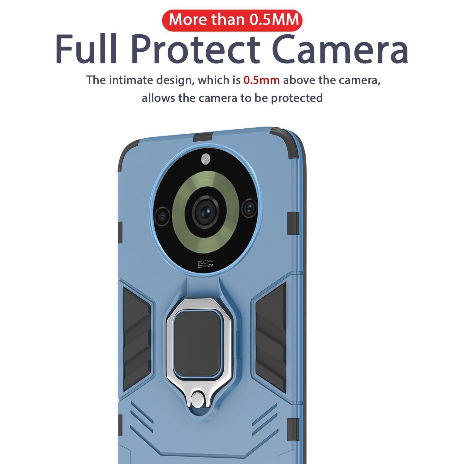 Pikkme blue mobile cover for Realme 11 Pro/Pro Plus 5G – photo 7