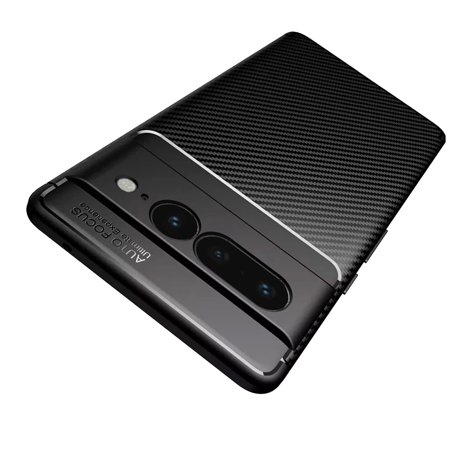 Pikkme black Carbon back cover for Google Pixel 7 Pro – photo 3