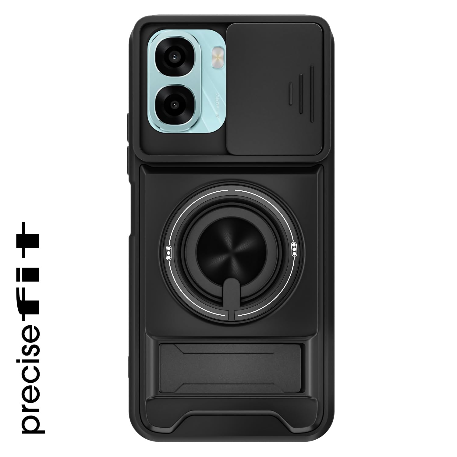 Black Tough Armor mobile back cover for Oppo A6X 5G – Pikkme – photo 7