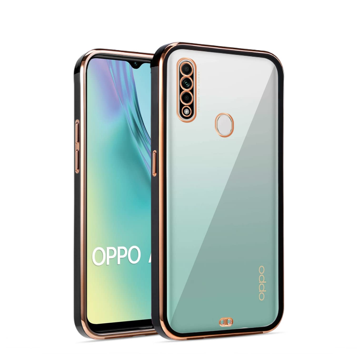Pikkme Oppo A31 black phone cover