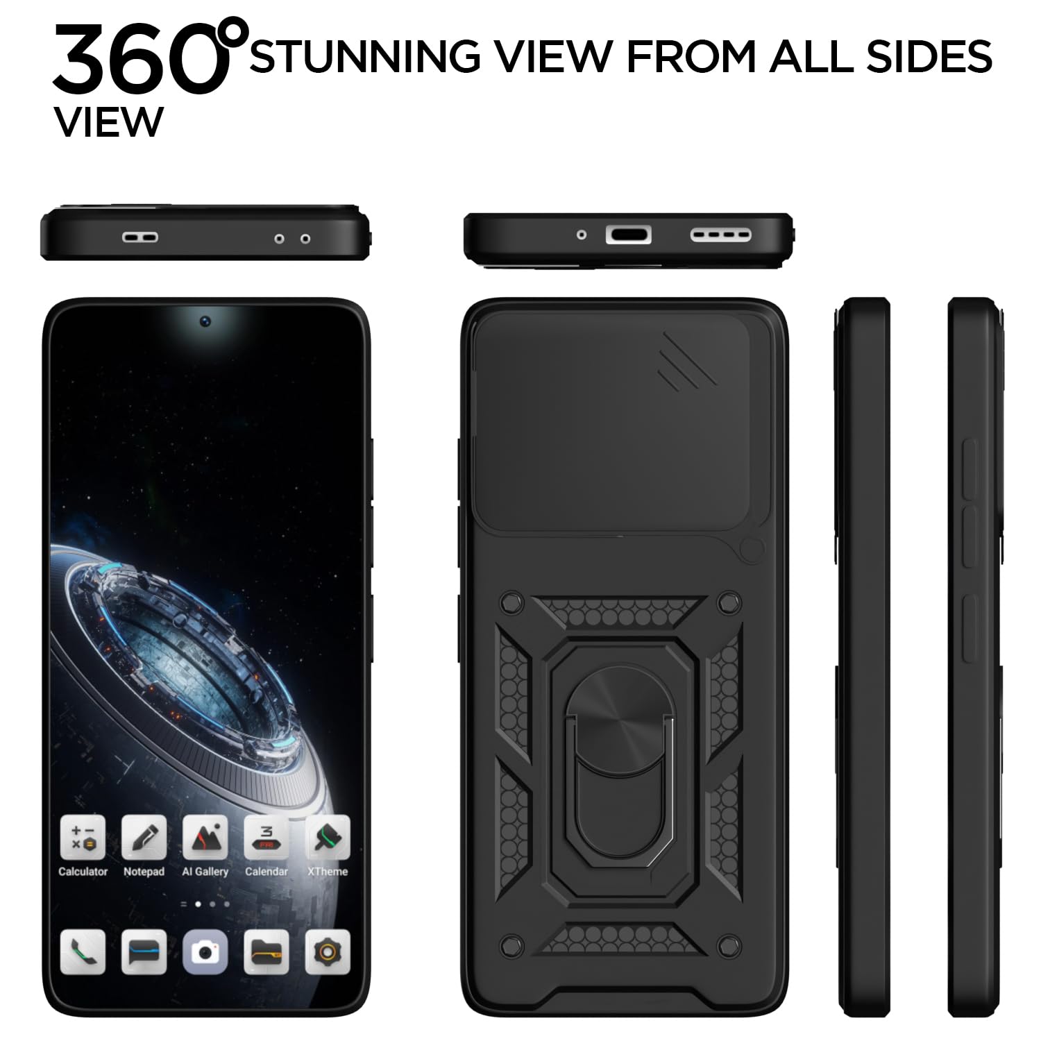 Infinix GT 20 Pro 5G/360 D10 Camera Shield phone cover in black by Pikkme – photo 5