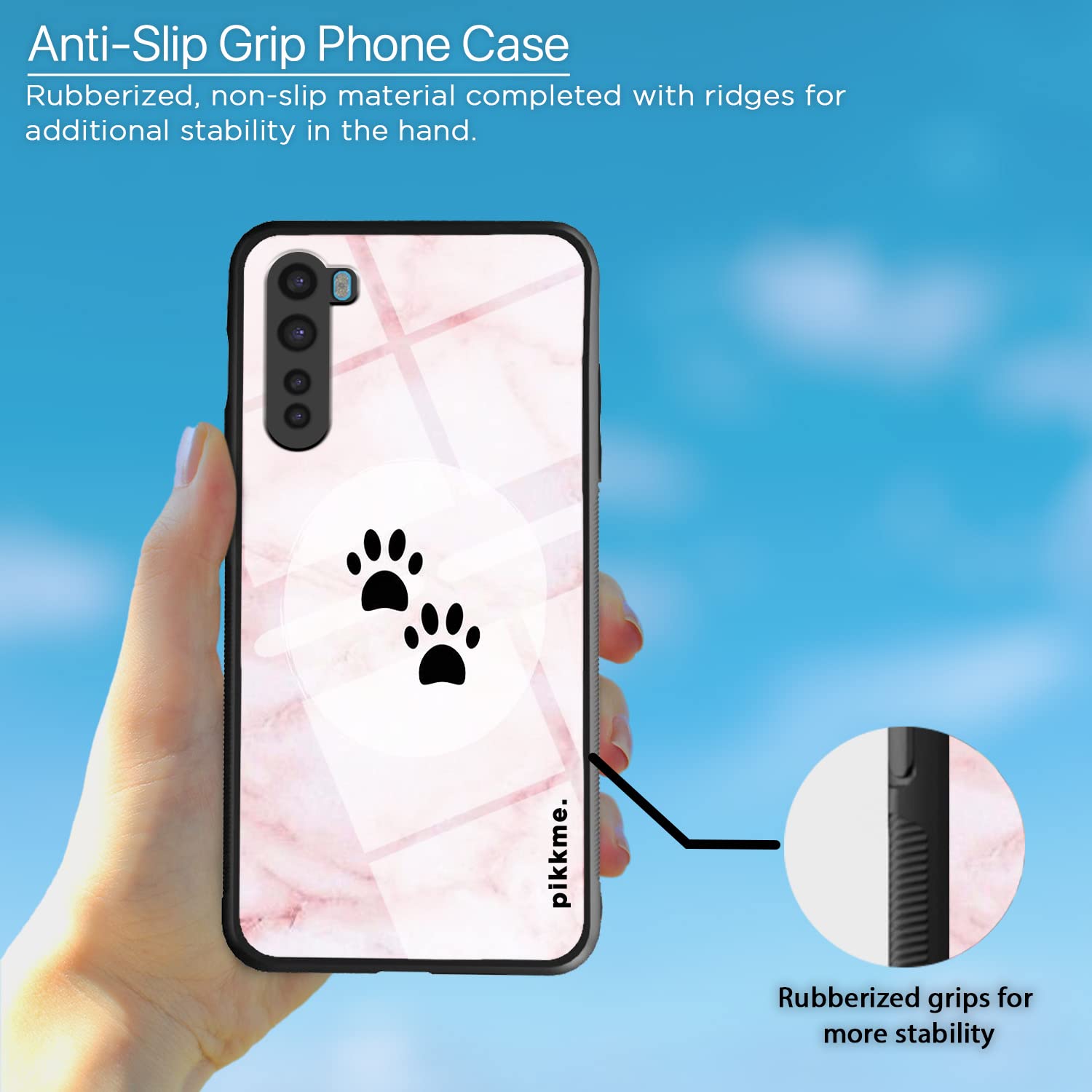 Pikkme Hybrid mobile back cover for OnePlus Nord – photo 5