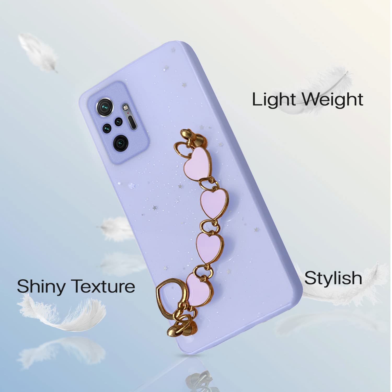 Pikkme Redmi Note 10 Pro/Note 10 Pro Max Chain purple mobile cover – photo 6