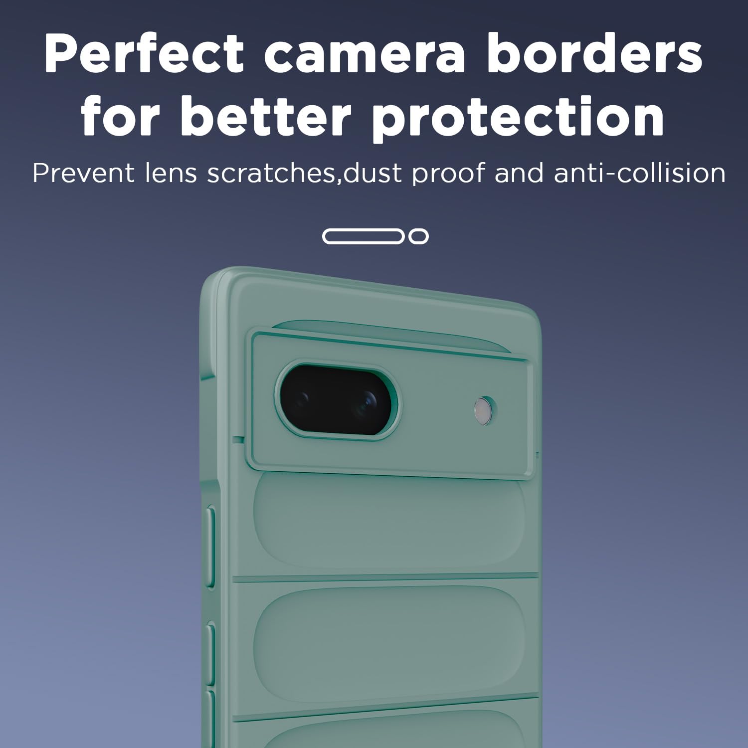 Pikkme green Liquid Silicone phone cover for Google Pixel 6A – photo 7