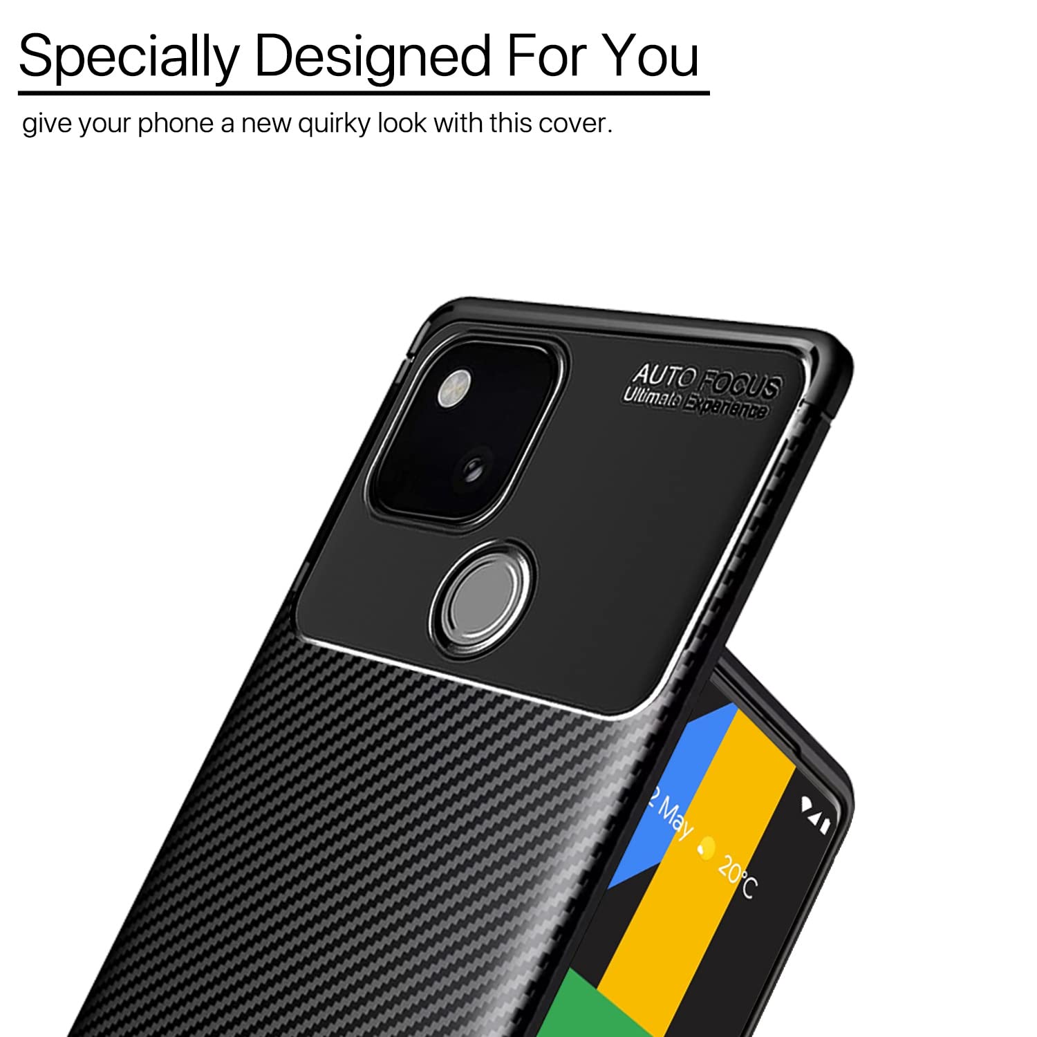 Pikkme Pixel 4A black back cover – photo 6