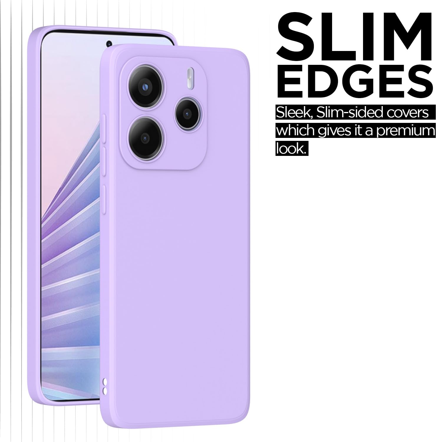 Purple Matte mobile back cover for Redmi Note 14 5G – Pikkme – photo 6
