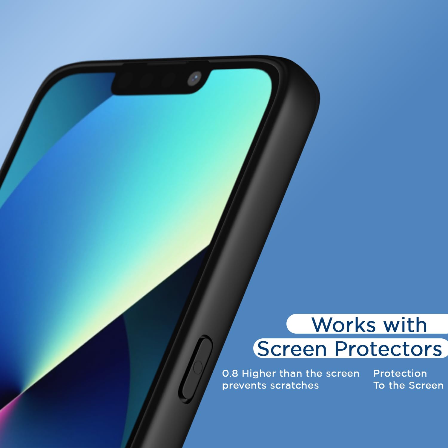 Pikkme Phone SE 4 / iPhone 16e Eagle 2.0 Shockproof Sleek Hybrid Armor Back Cover (Black)