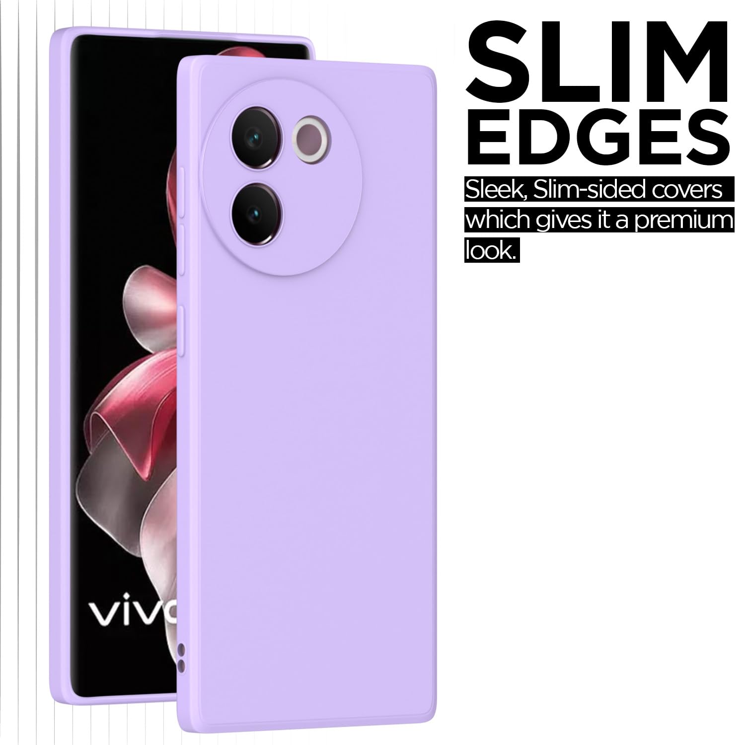 Purple Matte phone cover for Vivo V30e 5G – Pikkme – photo 7