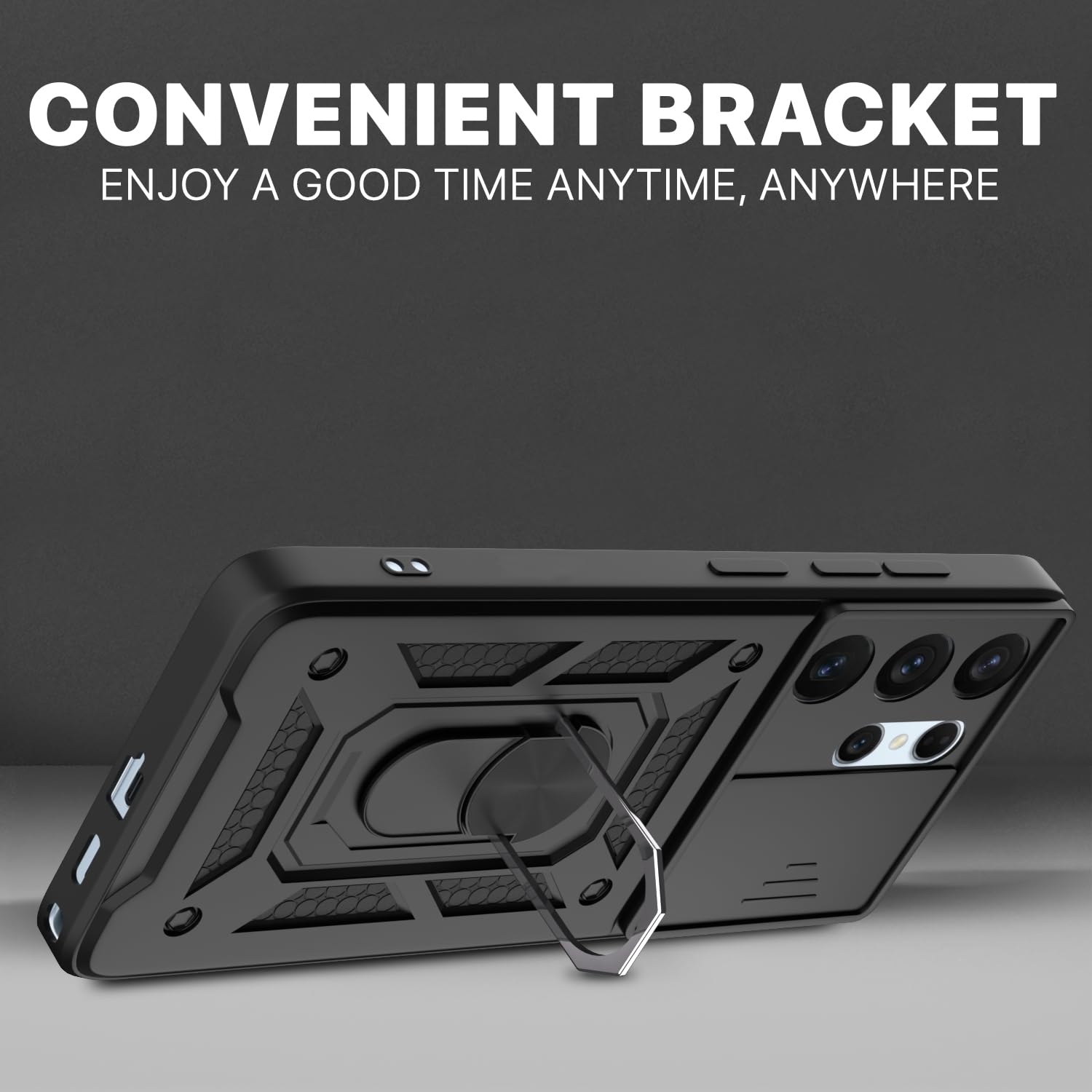 Pikkme Samsung S26 Ultra 5G/360 black mobile back cover – photo 3