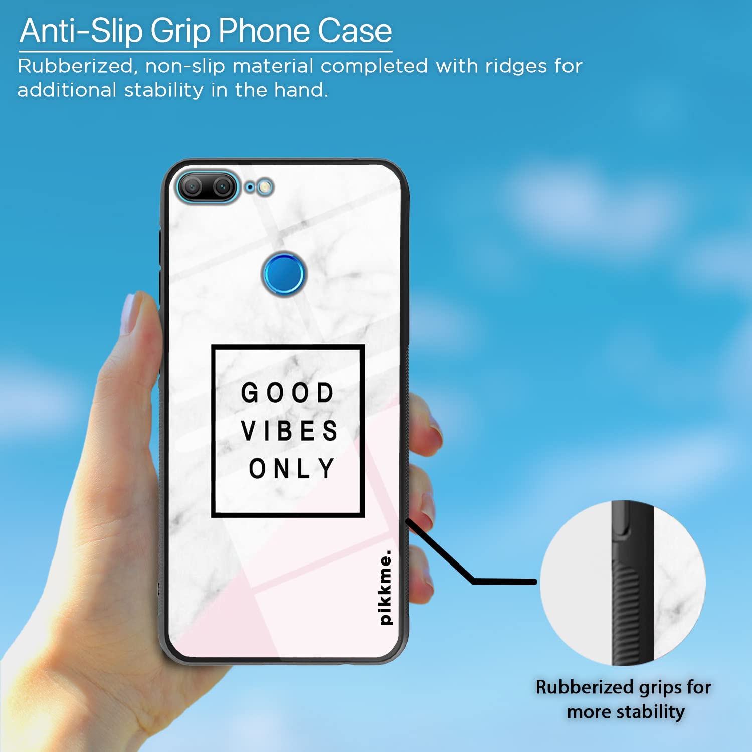 Honor 9 Lite Hybrid mobile back cover by Pikkme – photo 5