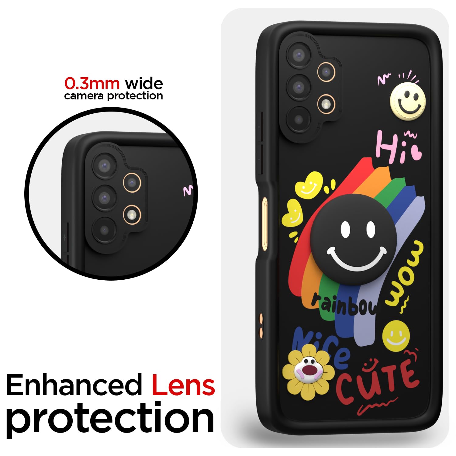 Pikkme black mobile cover for Samsung A13 4G/A13 5G – photo 5