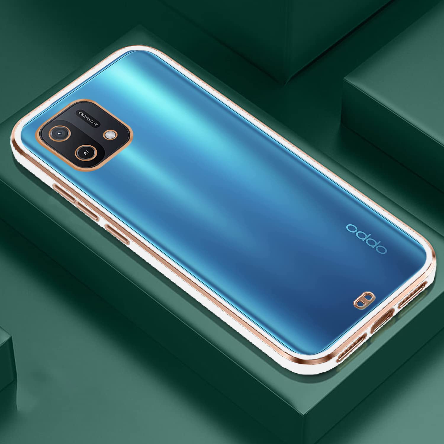 White Chrome back cover for Oppo A16K – Pikkme – photo 6