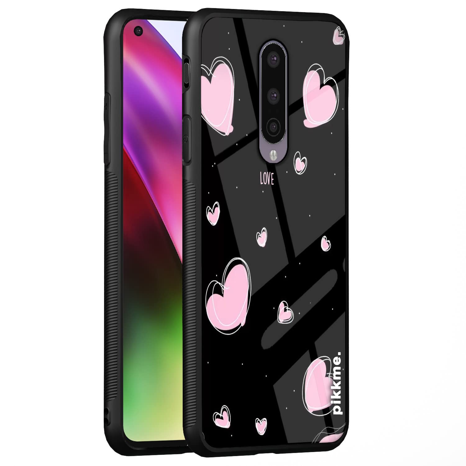 Pikkme Hybrid back cover for OnePlus 8