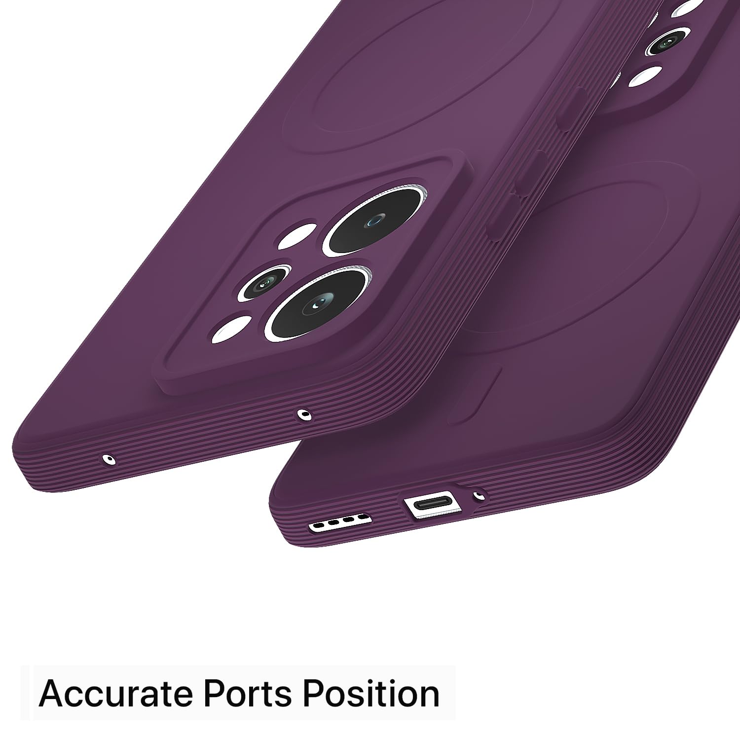 Pikkme Realme P4 Power 5G purple mobile cover – photo 4