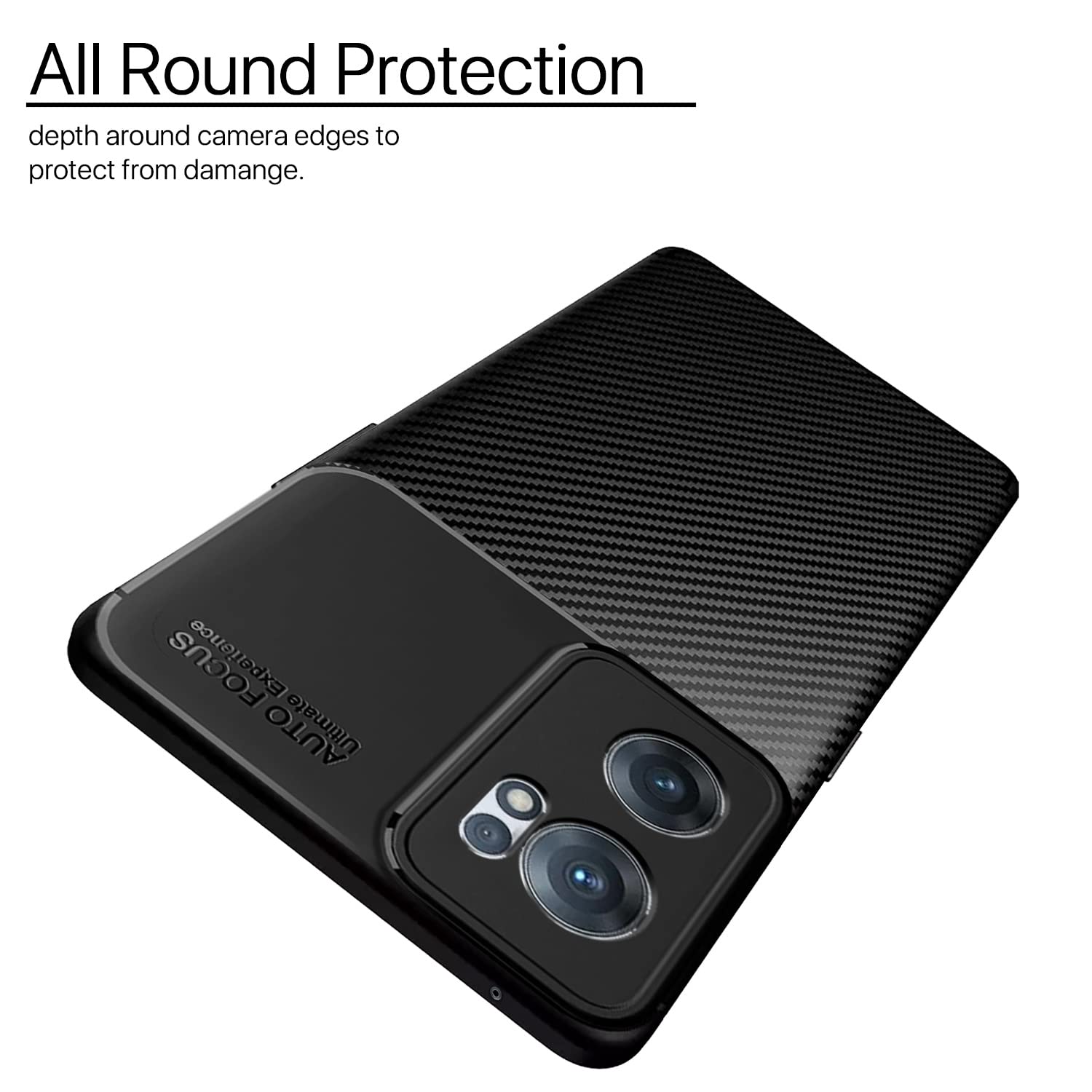 Pikkme OnePlus Nord CE 2 5G black mobile back cover – photo 2