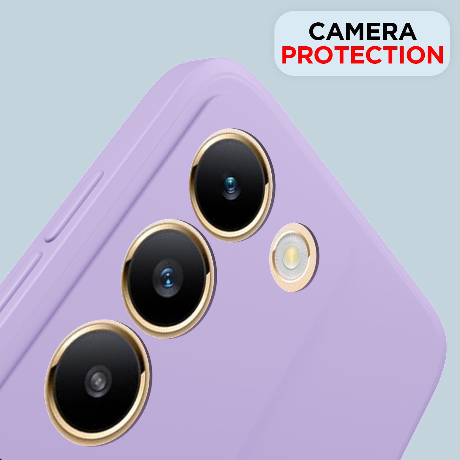 Pikkme Vivo T3 5G / Vivo Y200e 5G Soft Matte Silicone Shockproof Case | Purple
