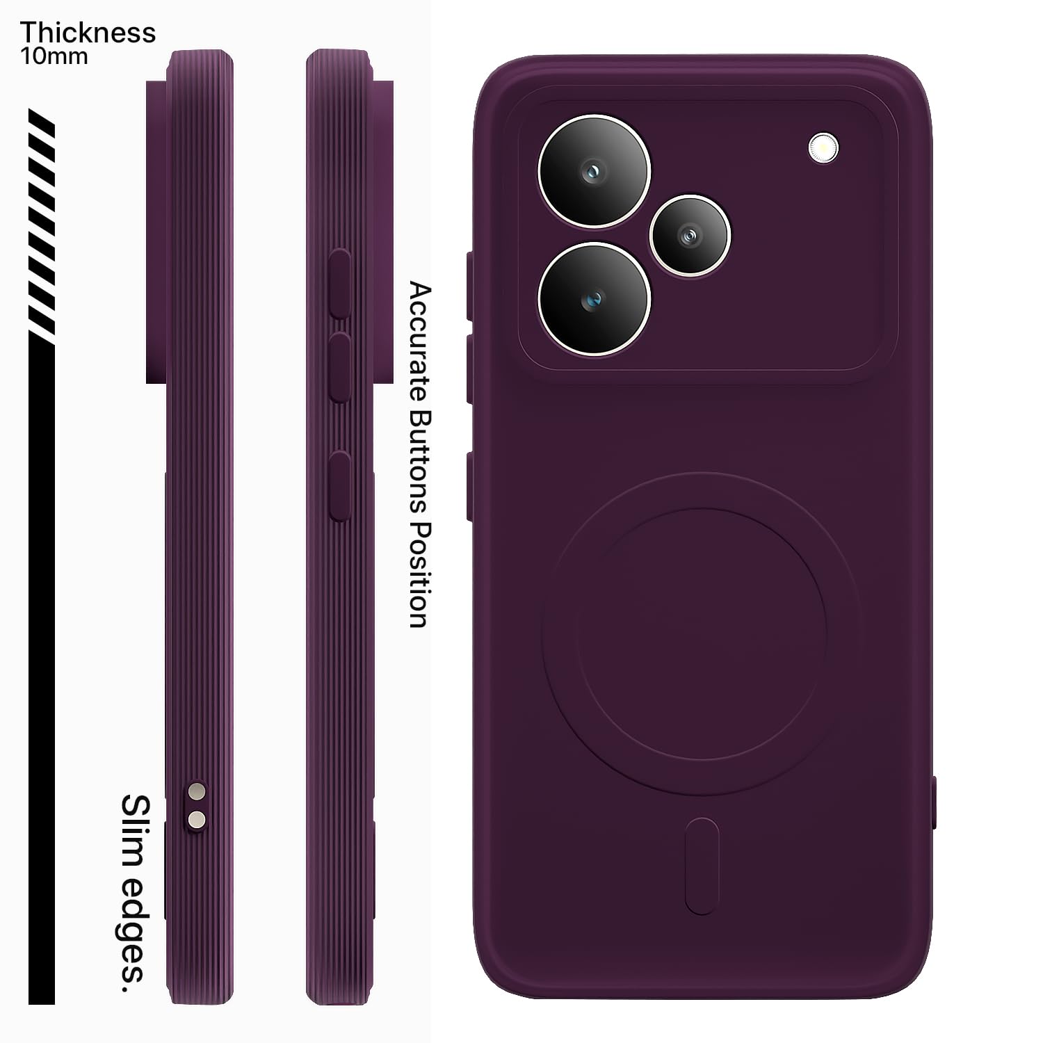 Realme P4 Pro 5G mobile cover in purple by Pikkme – photo 3