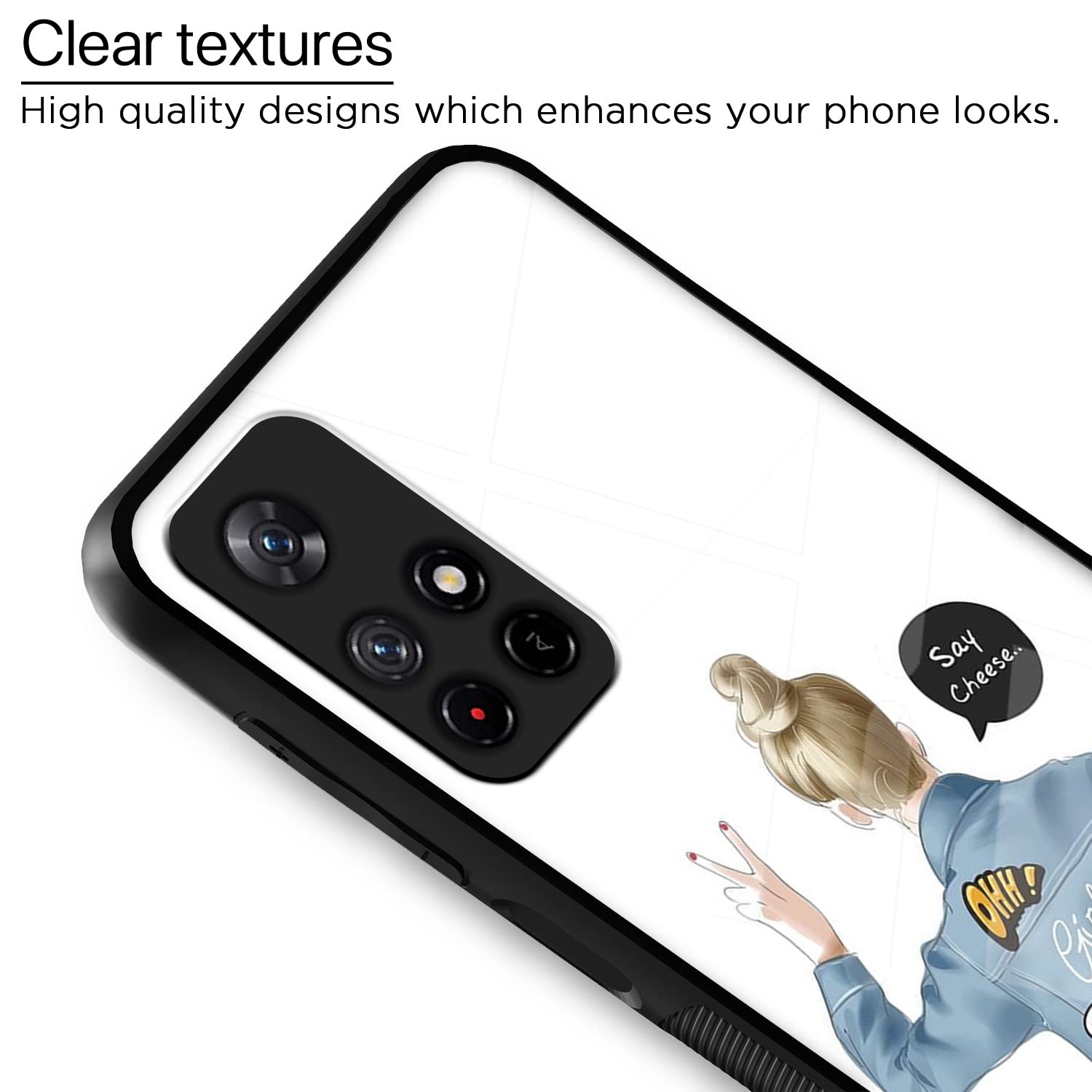Redmi Note 11T/Poco M4 Pro 5G Hybrid mobile back cover by Pikkme – photo 4