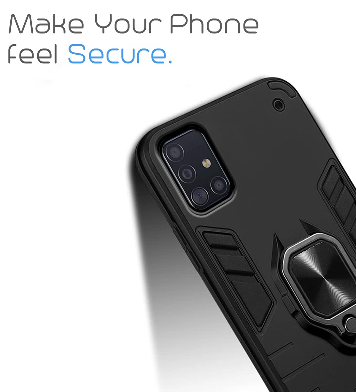 Pikkme Samsung A51 black mobile back cover – photo 6