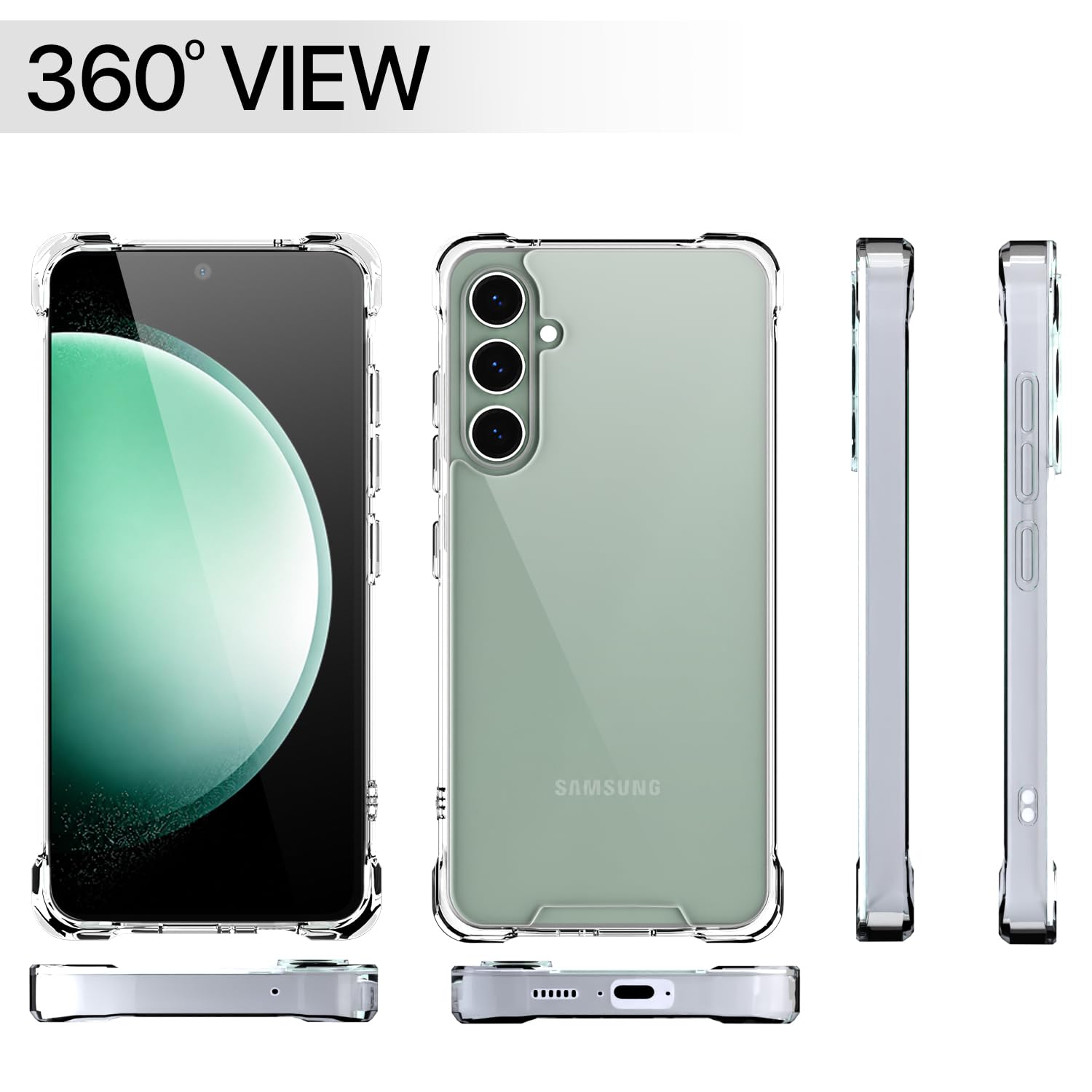Pikkme transparent back cover for Samsung S23 FE 5G – photo 7