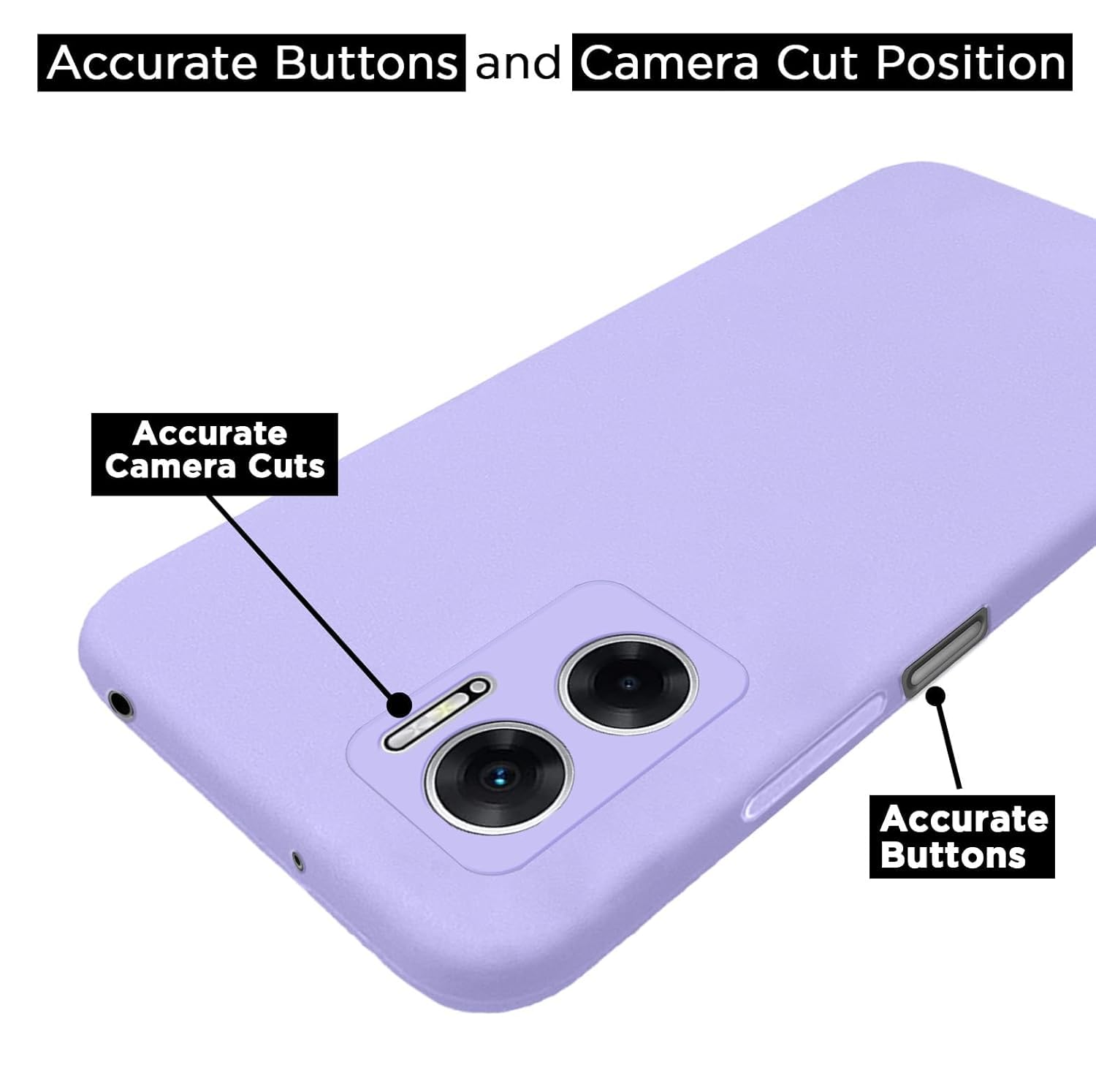 Pikkme purple back cover for Redmi 11 Prime 5G – photo 4