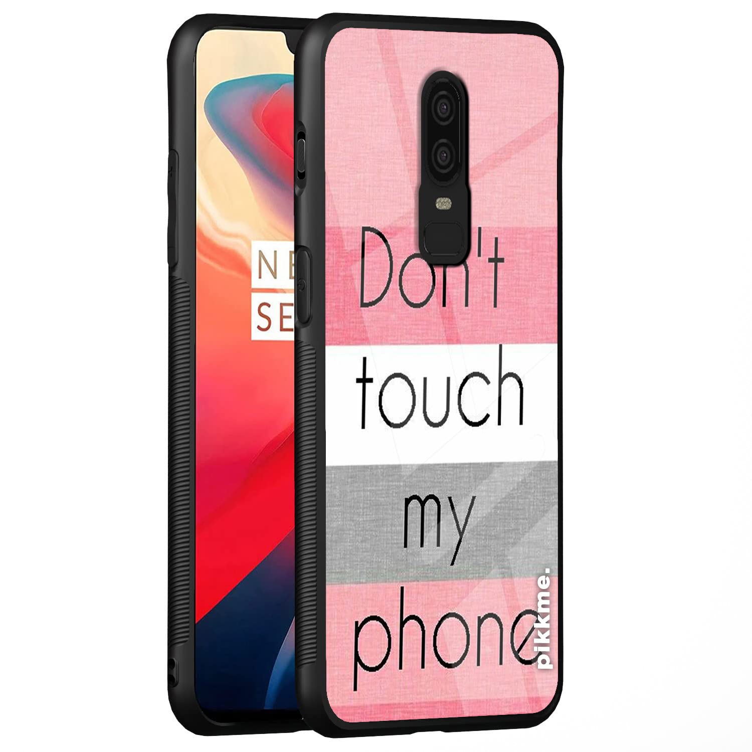 Pikkme Hybrid back cover for OnePlus 6