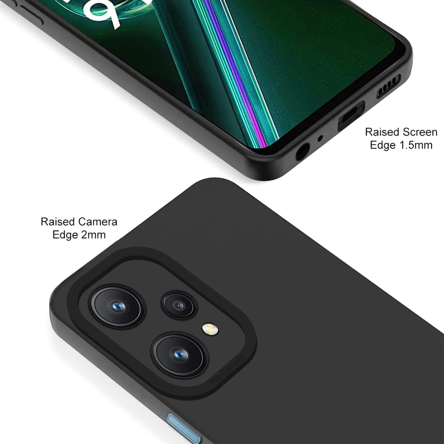 Realme 9 Pro 5G back cover in black by Pikkme – photo 4