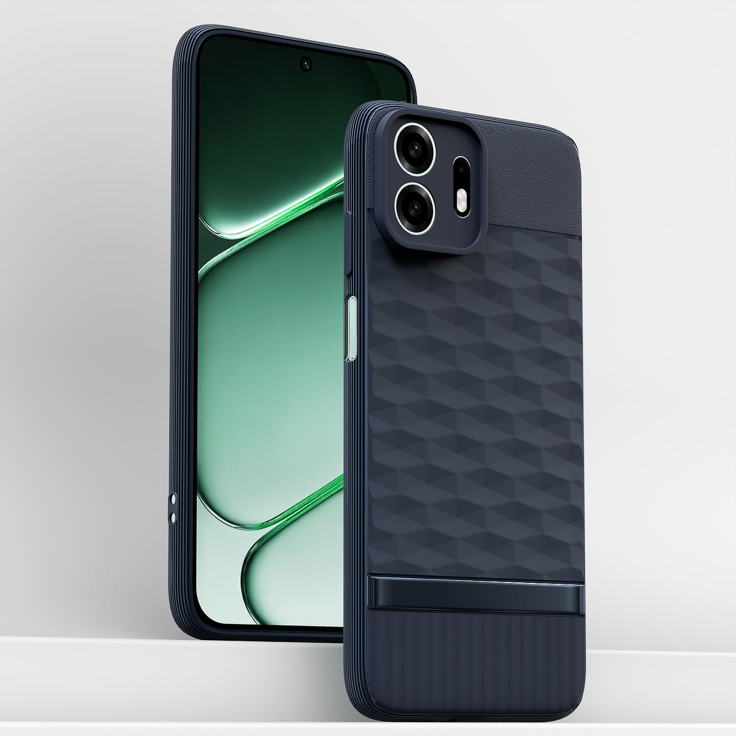 OnePlus N6 5G phone cover in blue by Pikkme – photo 2