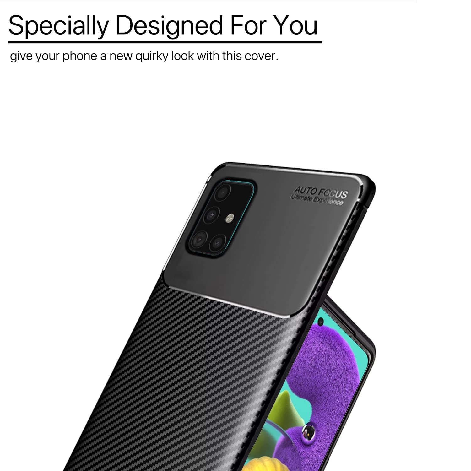 Pikkme Samsung A51 Carbon black mobile cover – photo 6