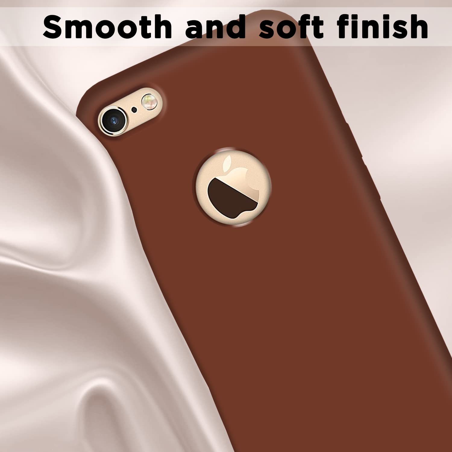 Brown back cover for iPhone 6/6S – Pikkme – photo 6