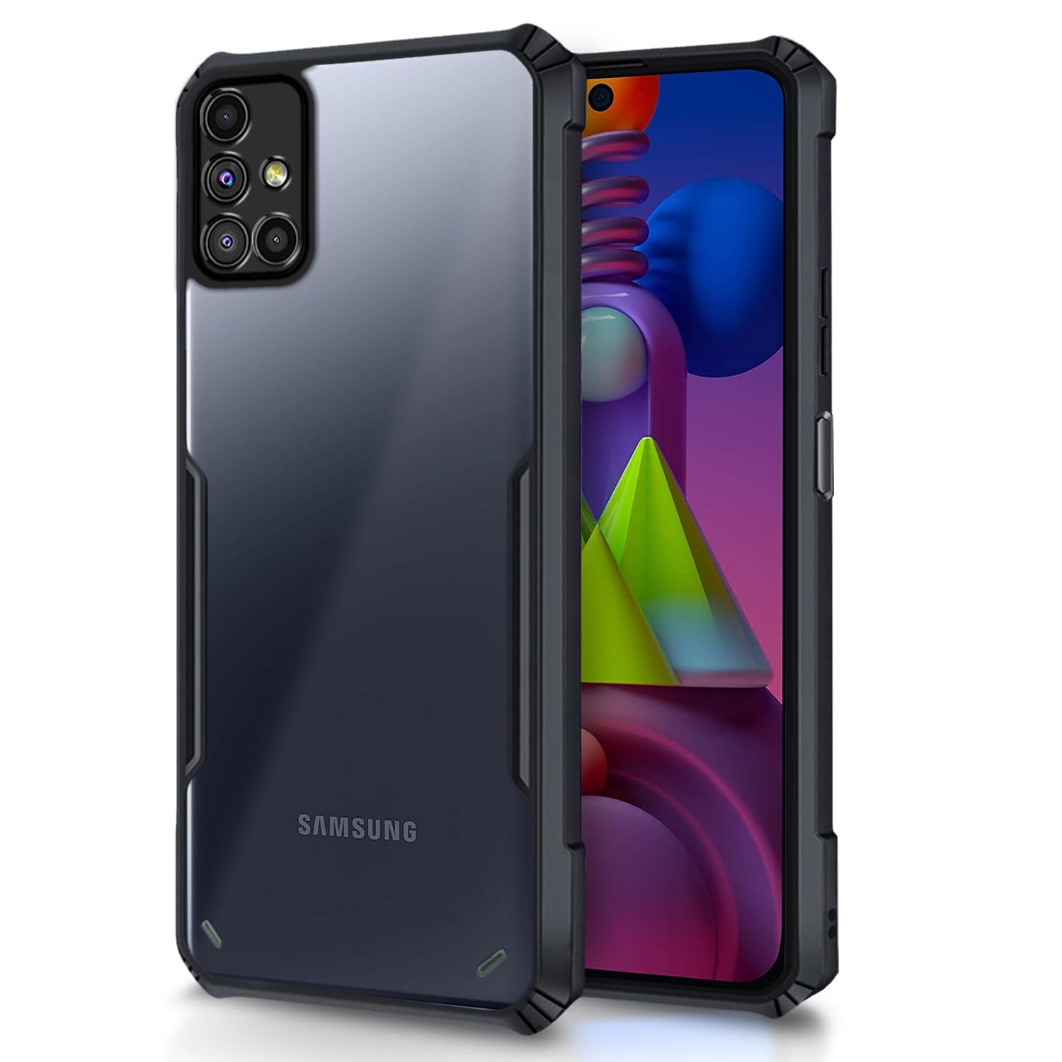 Pikkme Samsung M51 black back cover