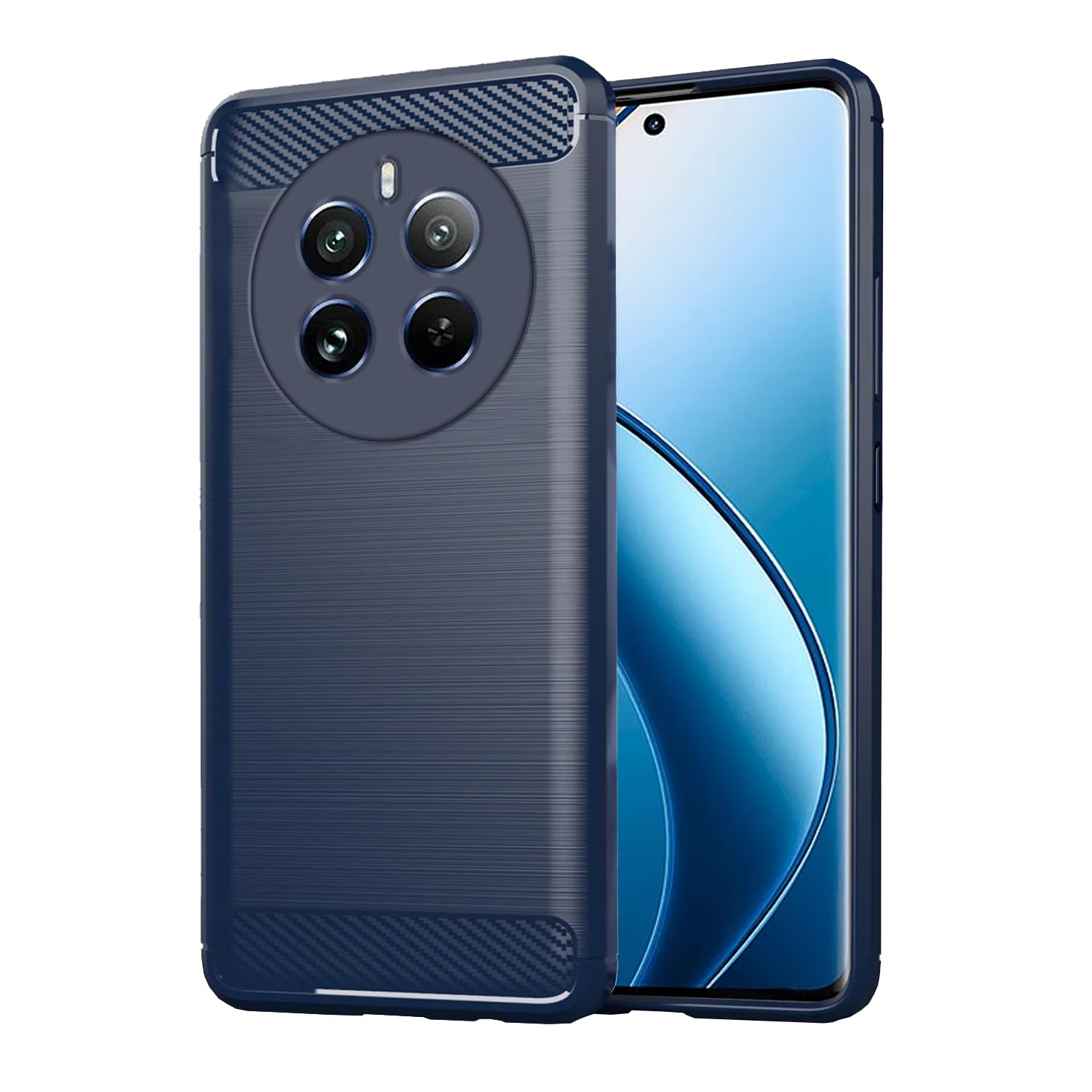 Realme 12 Pro/12 Pro Plus 5G back cover in blue by Pikkme