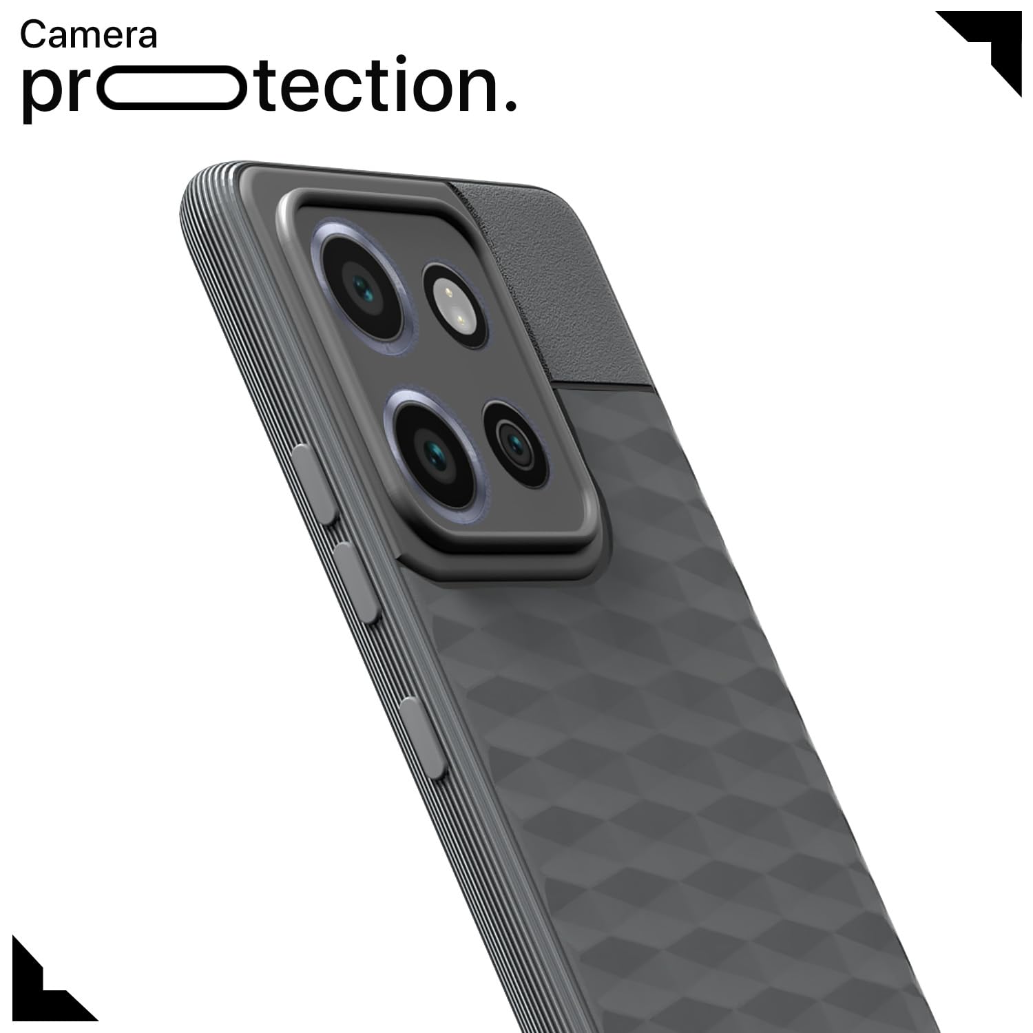 Pikkme grey phone cover for Moto G86 5G – photo 5
